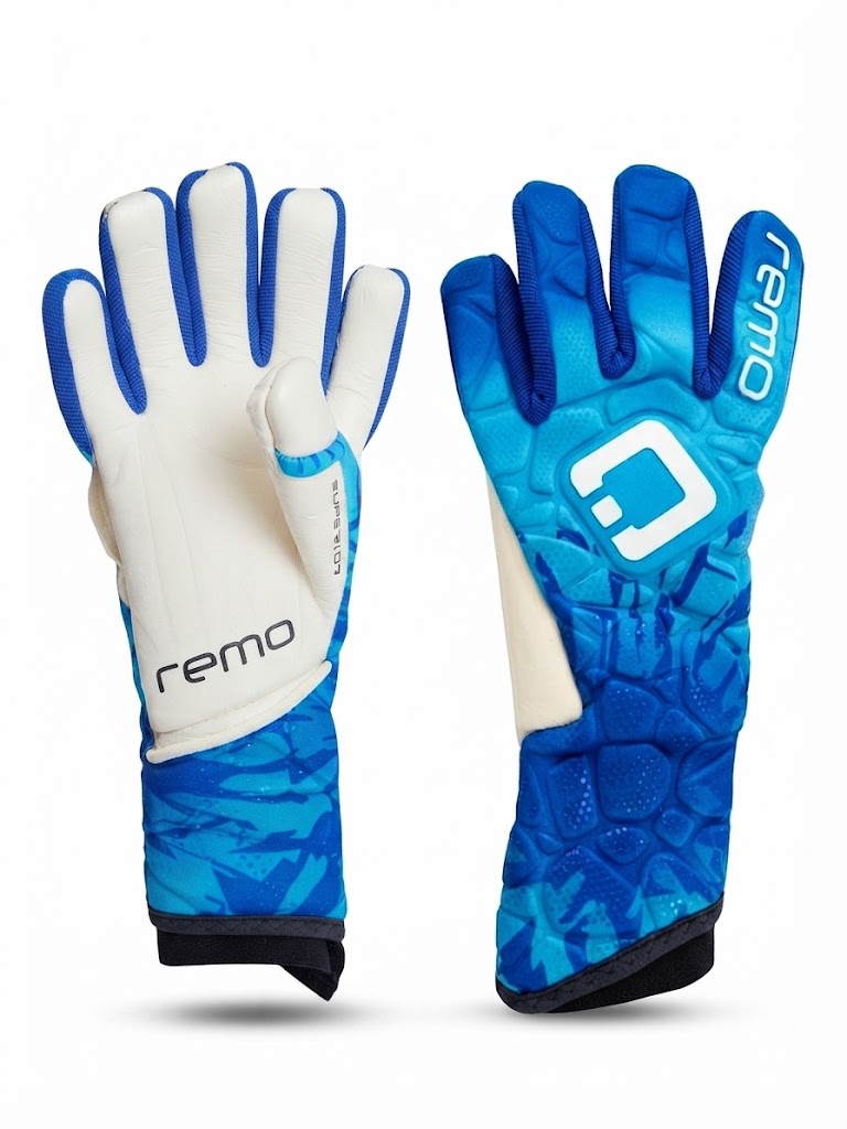 Torwarthandschuh Superior blau