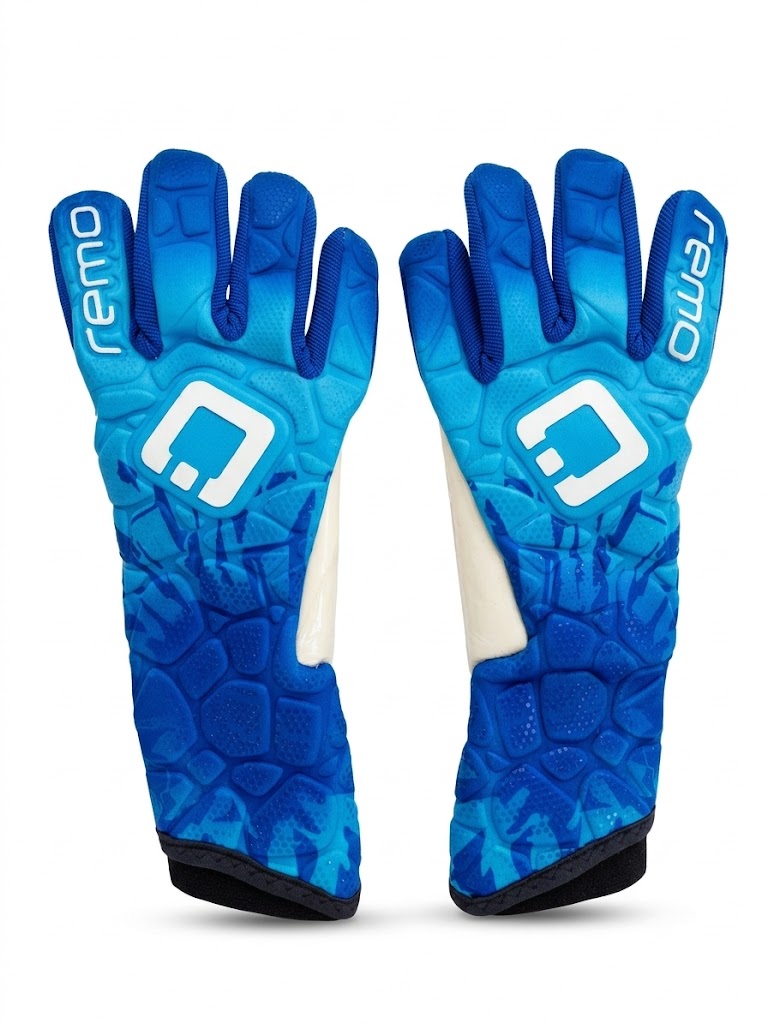 Torwarthandschuh Superior blau – Bild 3